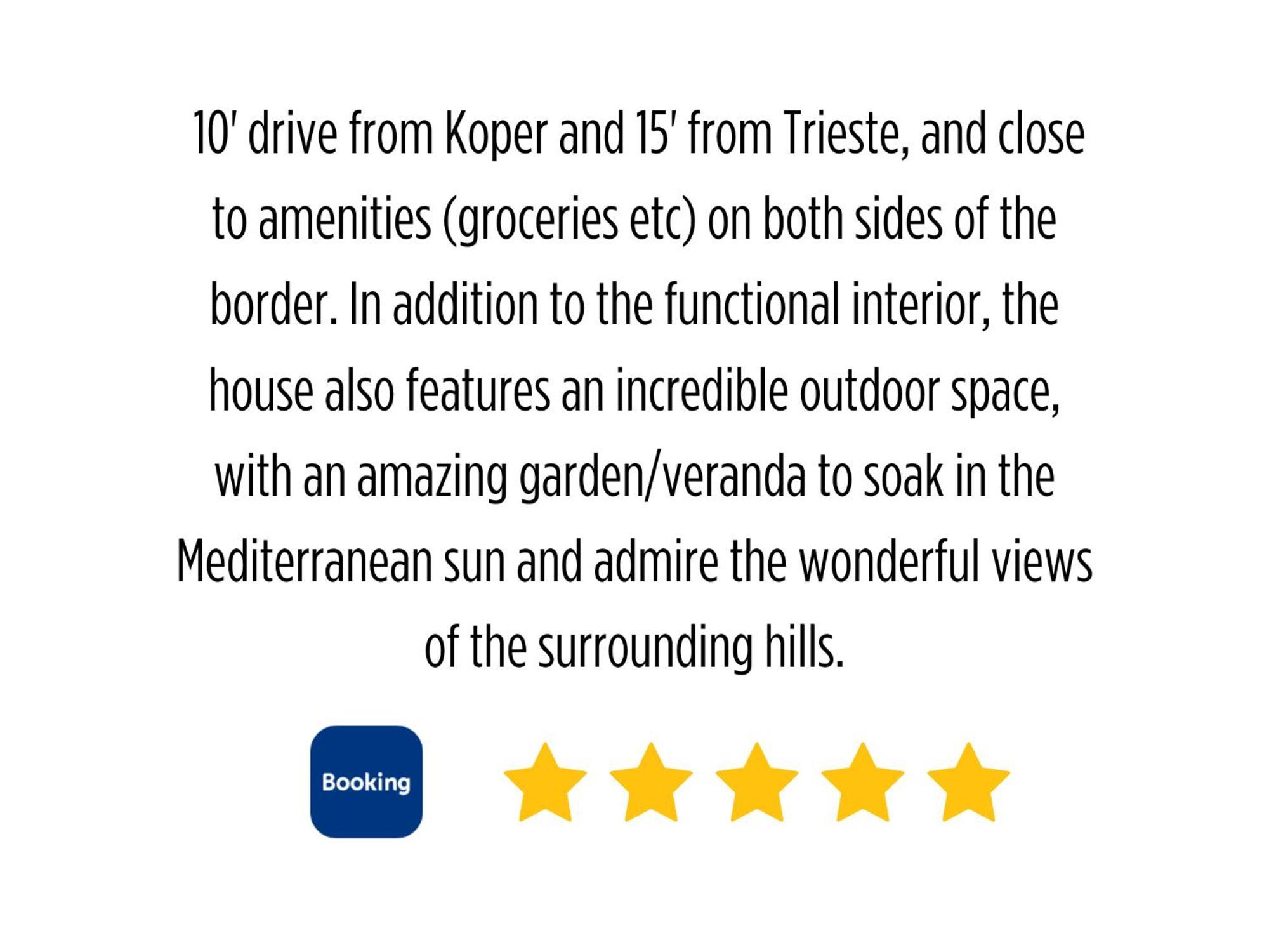 Casa Miranda - Family Comfort In A Quiet Area, Near The Sea, With Bbq And Free Parking Zgornje Skofije Exterior photo